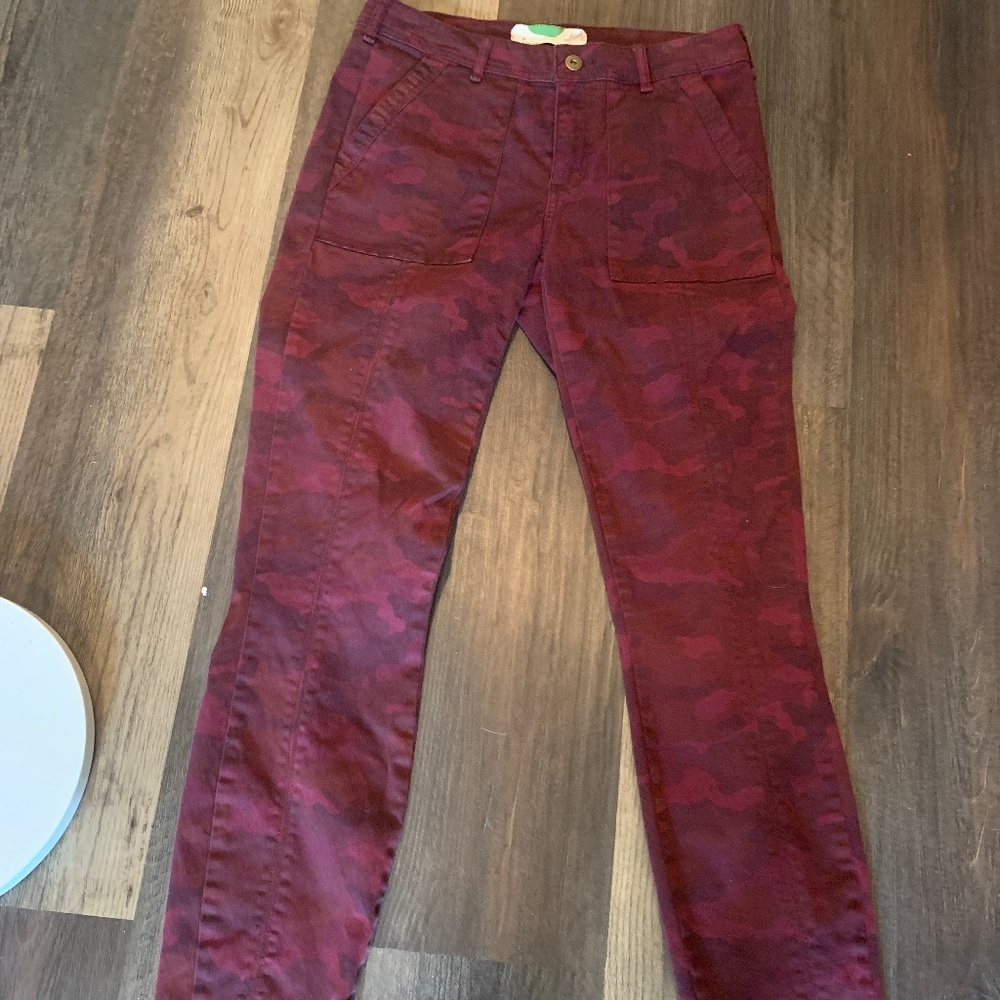Anthropologie‎ skinny stretch camps. Worn twice. 118 retail
